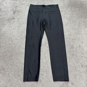 Sweaty Betty Activewear Crop Leggings Womens 7/8 Large Dark Gray High Rise Yoga